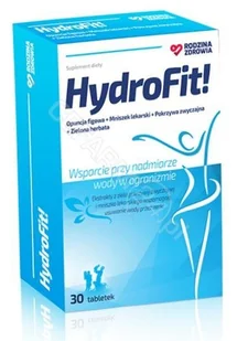 SILESIAN PHARMA SP. Z O.O. SILESIAN PHARMA SP Z O.O RODZINA ZDROWIA Hydrofit 30 tabl 3105241 - Spalacze tłuszczu - miniaturka - grafika 2