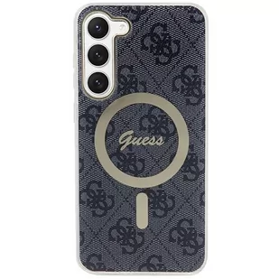 Guess GUHMS23MH4STK S23+ S916 czarny/black hardcase 4G MagSage - Etui i futerały do telefonów - miniaturka - grafika 3