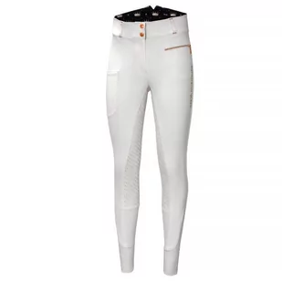 Bryczesy z wysokim stanem damskie Equestrian Queen Islington 23AW pełny lej - Bryczesy - miniaturka - grafika 1