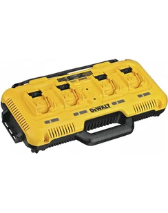 DEWALT Ładowarka wielonapięciowa DCB104 z 4 gniazdami 8A XR DCB104-QW - Akumulatory do elektronarzędzi - miniaturka - grafika 4