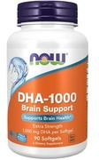 Suplementy naturalne - Now Foods DHA-1000 Brain Support (90 kaps.) - miniaturka - grafika 1