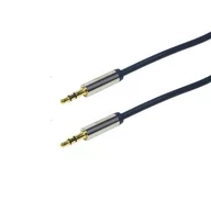 Kable - Logilink Kabel Kabel audio stereo CA10150 3,5 mm, M/M, 1,5m, niebieski - miniaturka - grafika 1