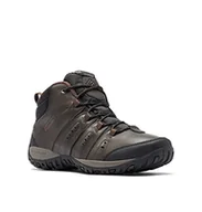 Buty trekkingowe męskie - Columbia Woodburn II Chukka Wp Omni-Heat męskie buty trekkingowe, Cordovan Garnet Red 2024, 53.5 EU - miniaturka - grafika 1