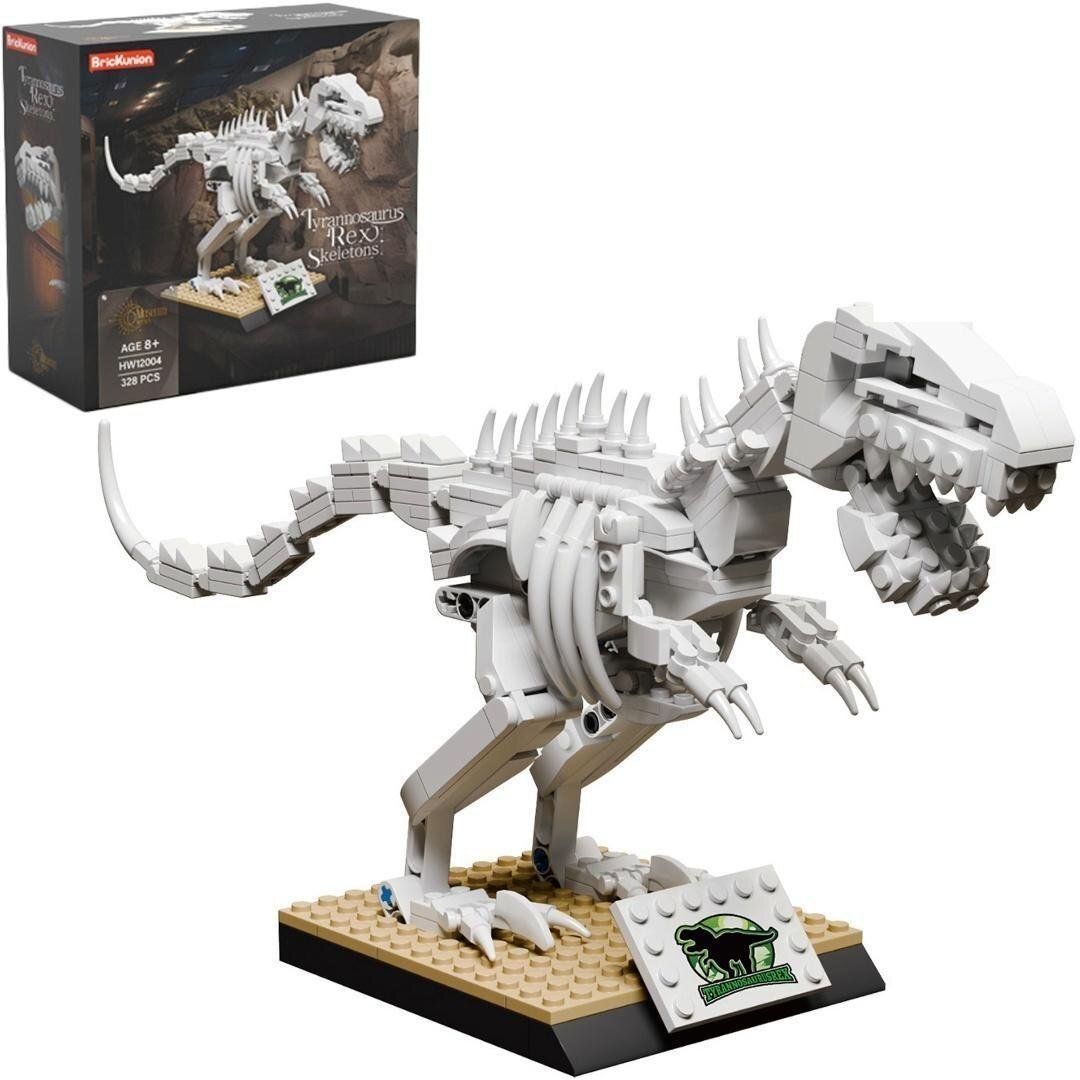 Trifox Klocki szkielet dinozaur t-rex 328el