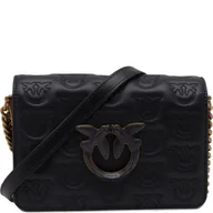 Torebki damskie - Pinko Skórzana listonoszka LOVE CLICK MINI LO - miniaturka - grafika 1