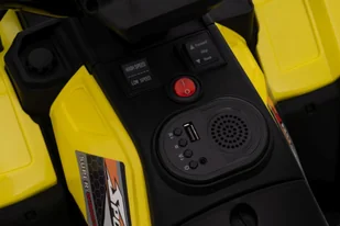 Quad Na Akumulator JC915 Żółty - Chodziki - miniaturka - grafika 19