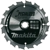 Tarcze do pił - Makita B-33118 piła tarczowa do cięcia drewna z gwoździami i sękami 190x30 mm 24 zęby T.C.T. Specialized - miniaturka - grafika 1