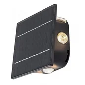 Lampy ogrodowe - RABALUX 77034 Emmen Lampa solarna 50 LM IP54 czarny LED 0,5 - miniaturka - grafika 1