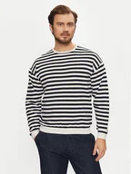 Swetry męskie - Jack&Jones Sweter Calvin 12269031 Czarny Relaxed Fit - miniaturka - grafika 1