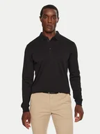 Koszulki męskie - Pierre Cardin Longsleeve C5 30504.3005 Czarny Regular Fit - miniaturka - grafika 1