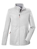 Kurtki i kamizelki sportowe damskie - Killtec Kurtka hybrydowa "KOS 364" w kolorze szarym - miniaturka - grafika 1