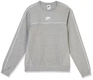Bluzy damskie - Nike Bluza damska Crew Millenium szary wrzos / biały S CZ8336 - miniaturka - grafika 1