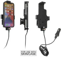 Uchwyt aktywny z kablem USB do Apple iPhone 12 w futerale - Uchwyty samochodowe do telefonów - miniaturka - grafika 1