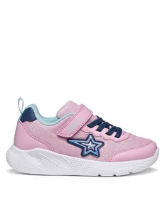 Geox Sneakersy J Sprintye J55FWA 0AS54 CE84B M Różowy - Buty dla dziewczynek - miniaturka - grafika 1