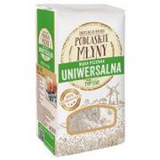 Mąka - Podlaskie młyny Mąka pszenna typ 550 uniwersalna 1 kg - miniaturka - grafika 1