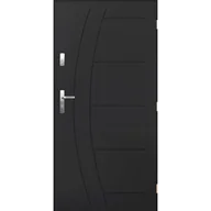 Drzwi zewnętrzne - PANTOR Drzwi stalowe zewnętrzne wejściowe Hawr antracytowe 90 prawe - miniaturka - grafika 1