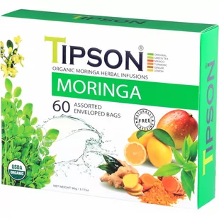 Organic Moringa Assorted 60 saszetek - Herbata - miniaturka - grafika 1