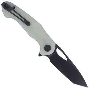 Nóż składany Kubey Dugu T/E Jade G10, Dark Stonewashed 14C28N (KU159E) - Noże - miniaturka - grafika 3