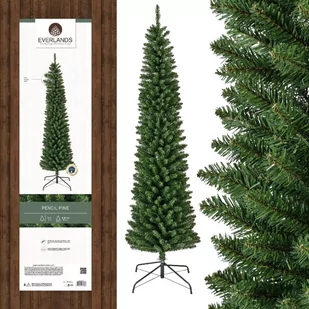 Choinka sztuczna wąska SOSNA wysoka slim 300cm - Choinki - miniaturka - grafika 1