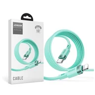 Kable USB - Joyroom Kabel USB Typ-C Lightning S-1224N9 1.2m Miętowy - miniaturka - grafika 1