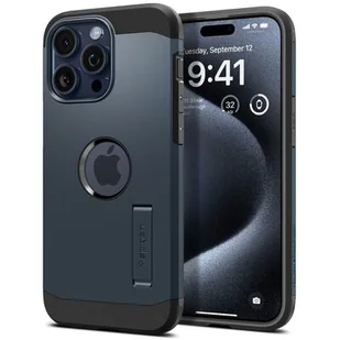 Etui Spigen Tough Armor Mag do MagSafe do iPhone 15 Pro Max metal slate - Etui i futerały do telefonów - miniaturka - grafika 1