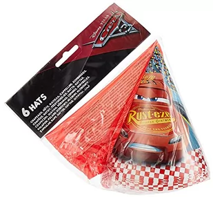 Procos Czapeczki papierowe "Cars 3", PROCOS, 6 szt 87803 - Urodziny dziecka - miniaturka - grafika 2