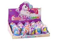 Maskotki i pluszaki - Figurka Jednorożec W Jajku Kolorowy Do Czesania Grzebień Magiczne Jajko Mix - miniaturka - grafika 1