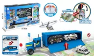 Samochody i pojazdy dla dzieci - HH POLAND SA, Zestaw pojazdów policyjnych z akcesoriami - miniaturka - grafika 1