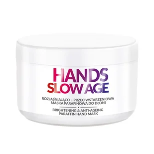 Farmona Professional HANDS SLOW AGE Rozjaśniająco przeciwstarzeniowa maska parafinowa do dłoni 300g PRO7039 - Kremy i maski do rąk - miniaturka - grafika 2