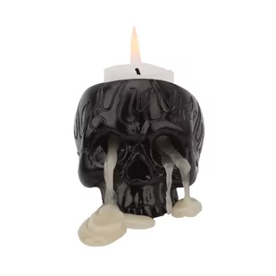 Świecznik-czaszka - Dekoracje domu - miniaturka - grafika 1
