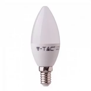 Whitenergy V-TAC Żarówka LED VT-268 7W PLASTIC CANDLE BULB WITH SAMSUNG CHIP - Żarówki LED - miniaturka - grafika 1