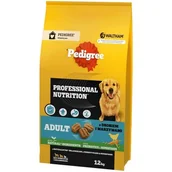 Sucha karma dla psów - Pedigree Adult Professional Nutrition 12kg Z Drobiem I Warzywami Sucha Karma Dla Psów Średnich I Dużych Ras - miniaturka - grafika 1
