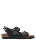 Sandały damskie - Birkenstock Sandały Milano Bs 0034193 Czarny - miniaturka - grafika 1