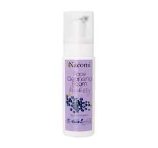 Nacomi Pianka Do Twarzy Borówka 150ML - Pianki do mycia twarzy - miniaturka - grafika 1