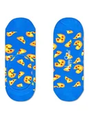 Skarpetki męskie - Happy Socks Skarpety-stopki "Pizza Liner" w kolorze niebieskim - miniaturka - grafika 1