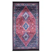 Dywany - Dywan drukowany CORU petra 120 x 160 cm bordowy - miniaturka - grafika 1