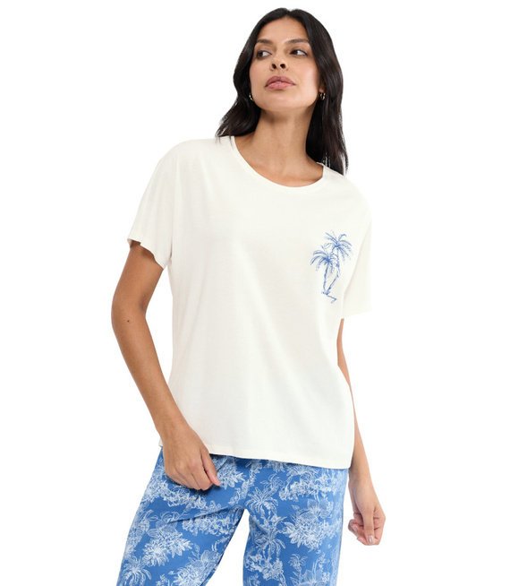 Koszulka damska Triumph Mix & Match Top SSL 04-40