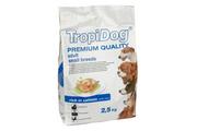 Sucha karma dla psów - Tropidog Premium Adult Small Salmon & Rice 2,5 kg - miniaturka - grafika 1