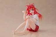 Figurki dla dzieci - Figurka The Quintessential Quintuplets Desktop Cute - Itsuki Nakano (Newly Written Cat Roomwear Ver.) - miniaturka - grafika 1