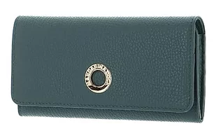 Mandarina Duck Mellow Leather Wallet, Akcesoria Podróżne-Portfele damskie, Dark Forest, OneSize - Portfele - miniaturka - grafika 1