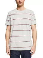 Koszulki męskie - ESPRIT Męski T-shirt, 044/jasnoszary 5, M - miniaturka - grafika 1