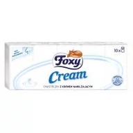 Chusteczki higieniczne - Foxy CHUSTECZKI HIGIENICZNE CREAM 10X10 PL43622 - miniaturka - grafika 1