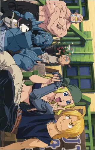Plakat Fullmetal Alchemist fma_046 A1+ (custom)