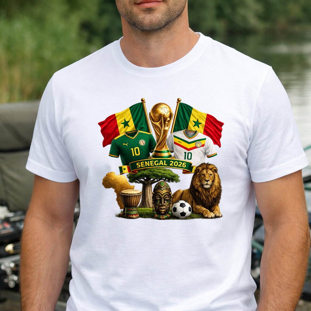 Koszulka WORLD CUP 2026 kolor biały rozmiar L