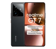 Telefony komórkowe - realme GT 7 12/512GB 5G Czarny - miniaturka - grafika 1