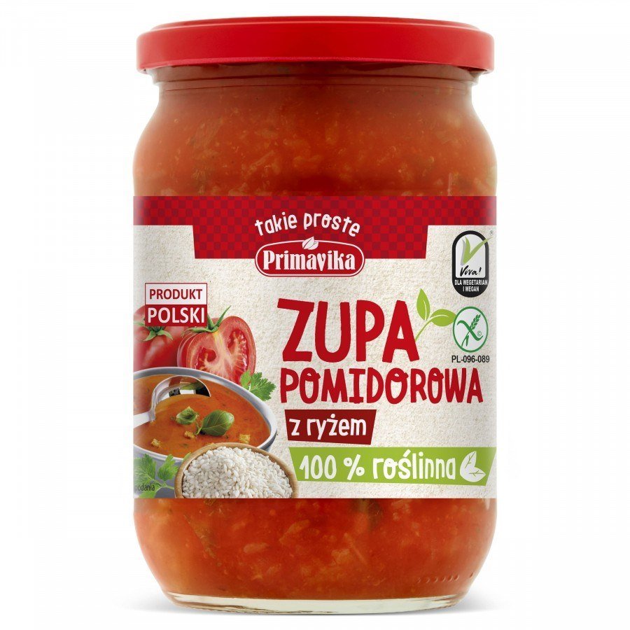 Zupa pomidorowa z ryżem 700 g PRIMAVIKA
