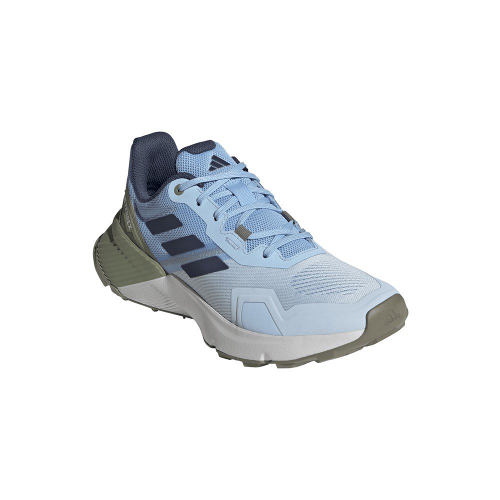 Buty trailowe damskie adidas TERREX Soulstride - crystal sky/shadow navy/green rozmiar: 41