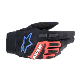 Rękawice Cross Alpinestars Full Bore XT Czarny/Jasnoczerwony/NiebieskiXXL - Rękawice motocyklowe Rękawice Cross Alpinestars Full Bore XT Czarny/Jasnoczerwony/NiebieskiXXL - Rękawice motocyklowe - miniaturka - grafika 1