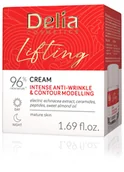 Kremy do twarzy - Delia Lifting Modelująco-przeciwzmarszczkowy krem na dzień i na noc 50ml - miniaturka - grafika 1