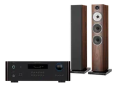 Zestawy stereo - Rotel RA-1572 MkII (czarny) + 704 S3 (mokka) - miniaturka - grafika 1